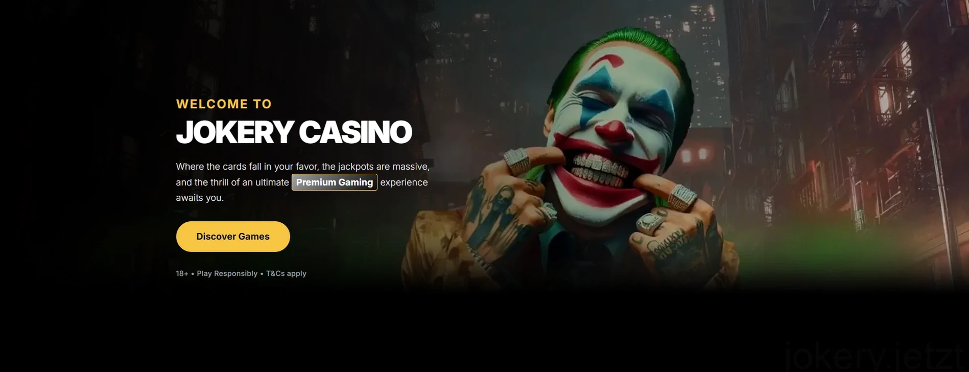 Jokery Casino Willkommensbonus